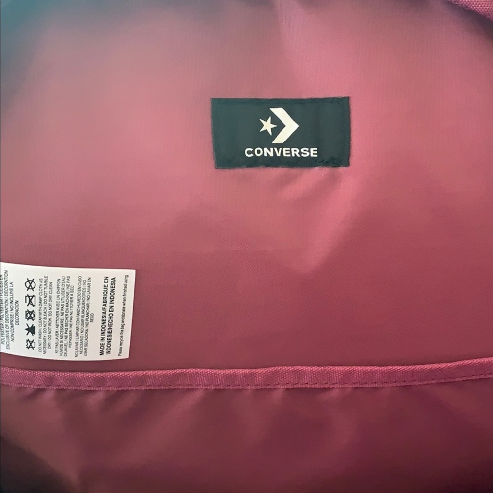 Wine colored NWT Converse Speed Backpack